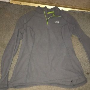 north face zip up